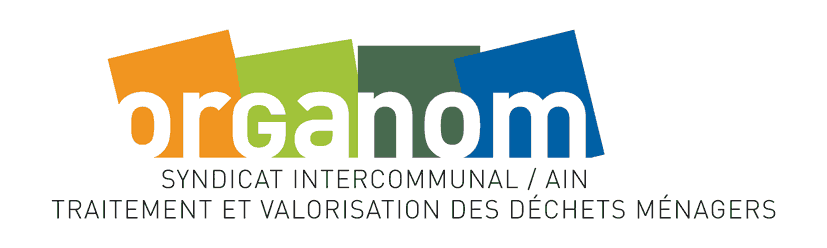 Logo Organom - Syndicat intercommunal / Ain Traitement et valorisation des déchets ménagers